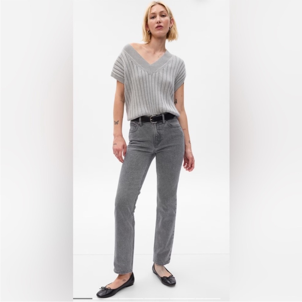 GAP High Rise Gray Jeans for Women